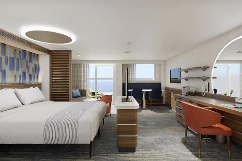 inside carnival excel suite